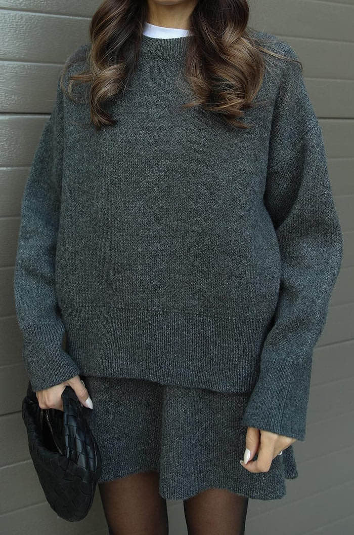 VIOLET KNIT SET