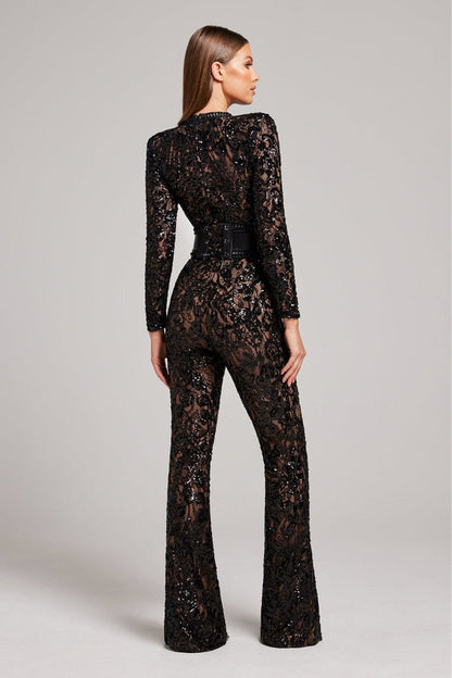 BELLA GLITTER JUMPSUIT