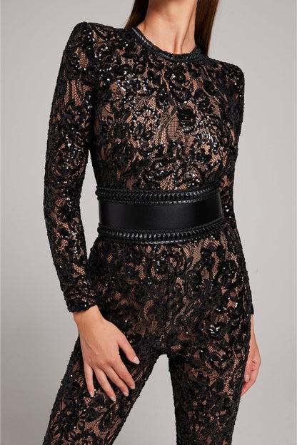 BELLA GLITTER JUMPSUIT