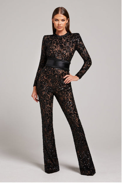 BELLA GLITTER JUMPSUIT