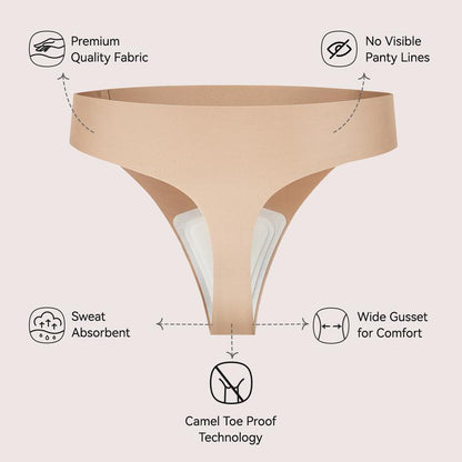 BellaLane™ Camel Toe Cover Thongs